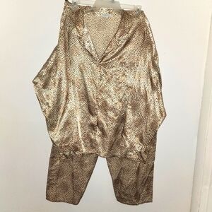 Evandale intimates 2pc animal print sleep set